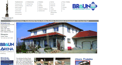 Desktop Screenshot of braun-online.com