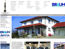Tablet Screenshot of braun-online.com